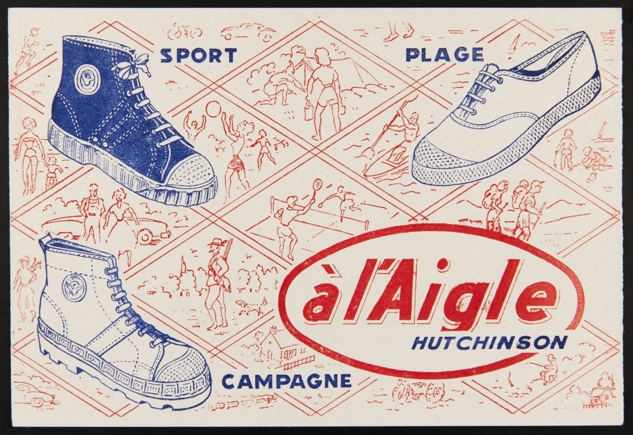 buvard publicitaire à l'Aigle  HUTCHINSON 1994.34.678 Photo
