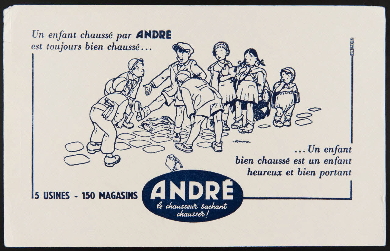 buvard publicitaire ANDRE  le chausseur sachant  chausser ! 1994.34.679 Photo