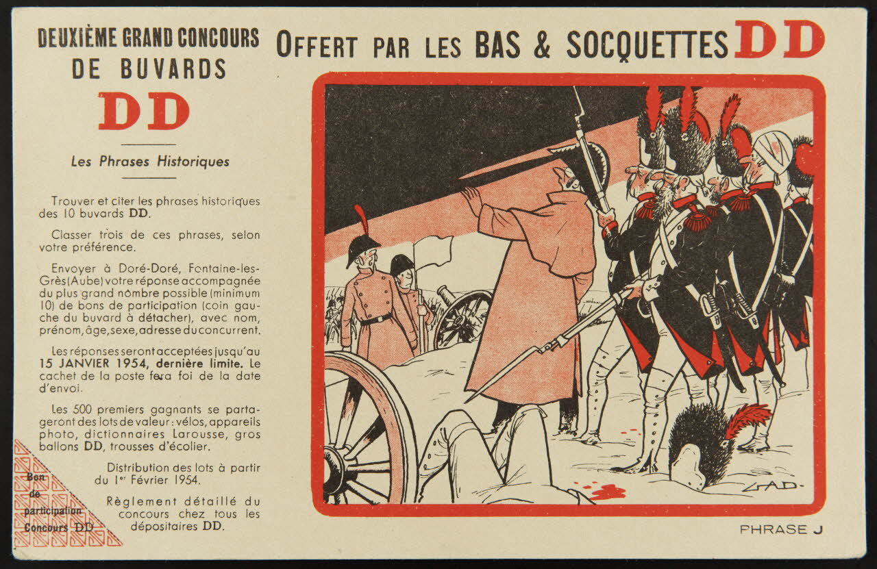 buvard publicitaire BAS & SOCQUETTES DD 1994.34.705 Photo