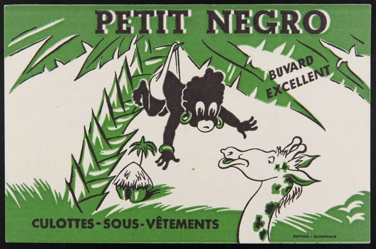 buvard publicitaire PETIT NEGRO 1994.34.755 Photo