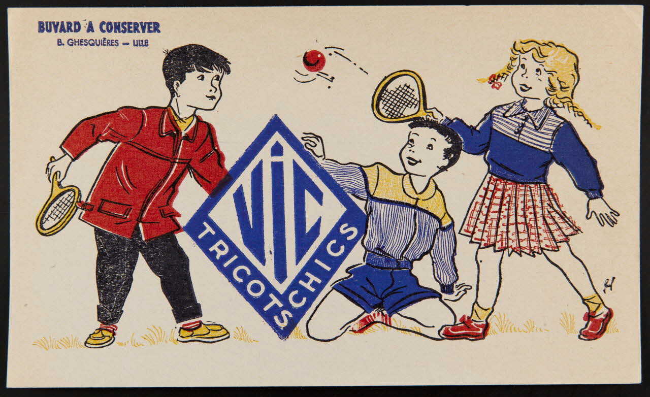 buvard publicitaire VIC  TRICOTS  CHICS 1994.34.761 Photo
