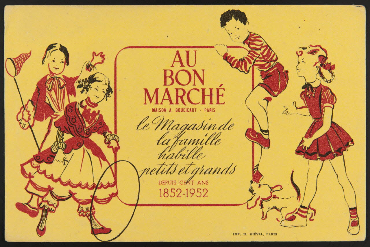 buvard publicitaire AU  BON  MARCHE 1994.34.787 Photo