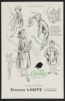 buvard publicitaire "Tout pour l'Enfant"  Simone LHOTE 1994.34.790 Photo