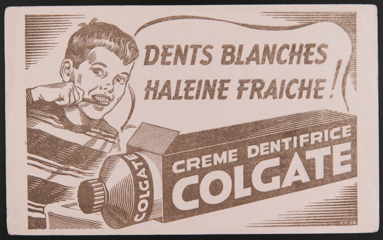 buvard publicitaire DENTS BLANCHES  HALEINE FRAICHE ! 1994.34.795 Photo
