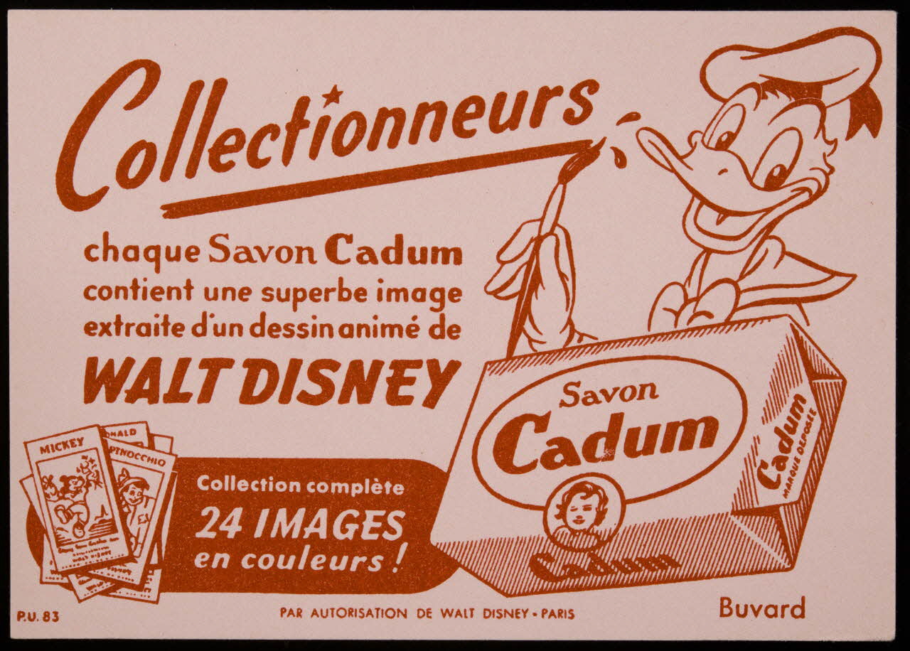 buvard publicitaire Savon  Cadum 1994.34.806 Photo