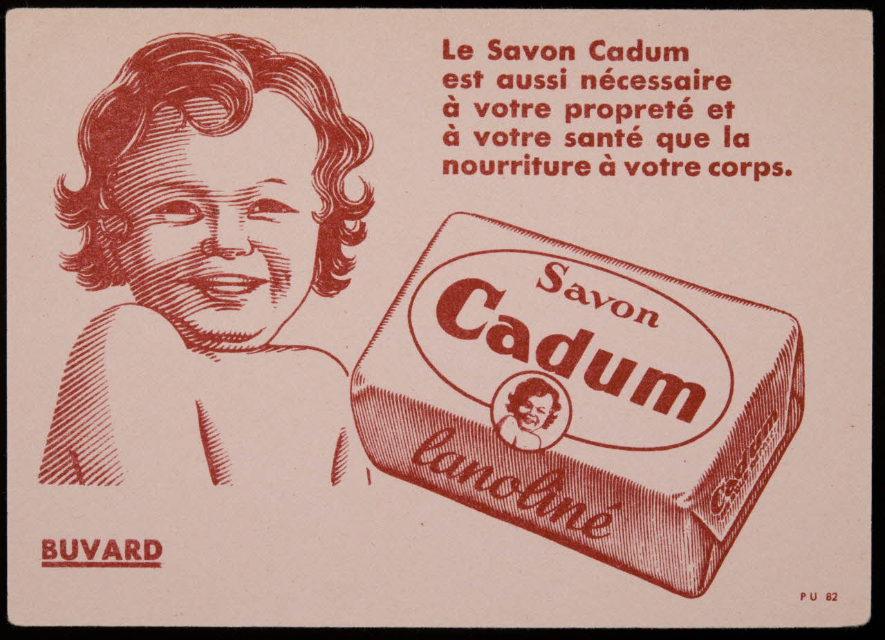 buvard publicitaire Savon  Cadum 1994.34.807 Photo