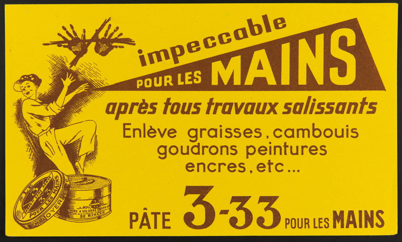 buvard publicitaire impeccable  POUR LES MAINS 1994.34.816 Photo