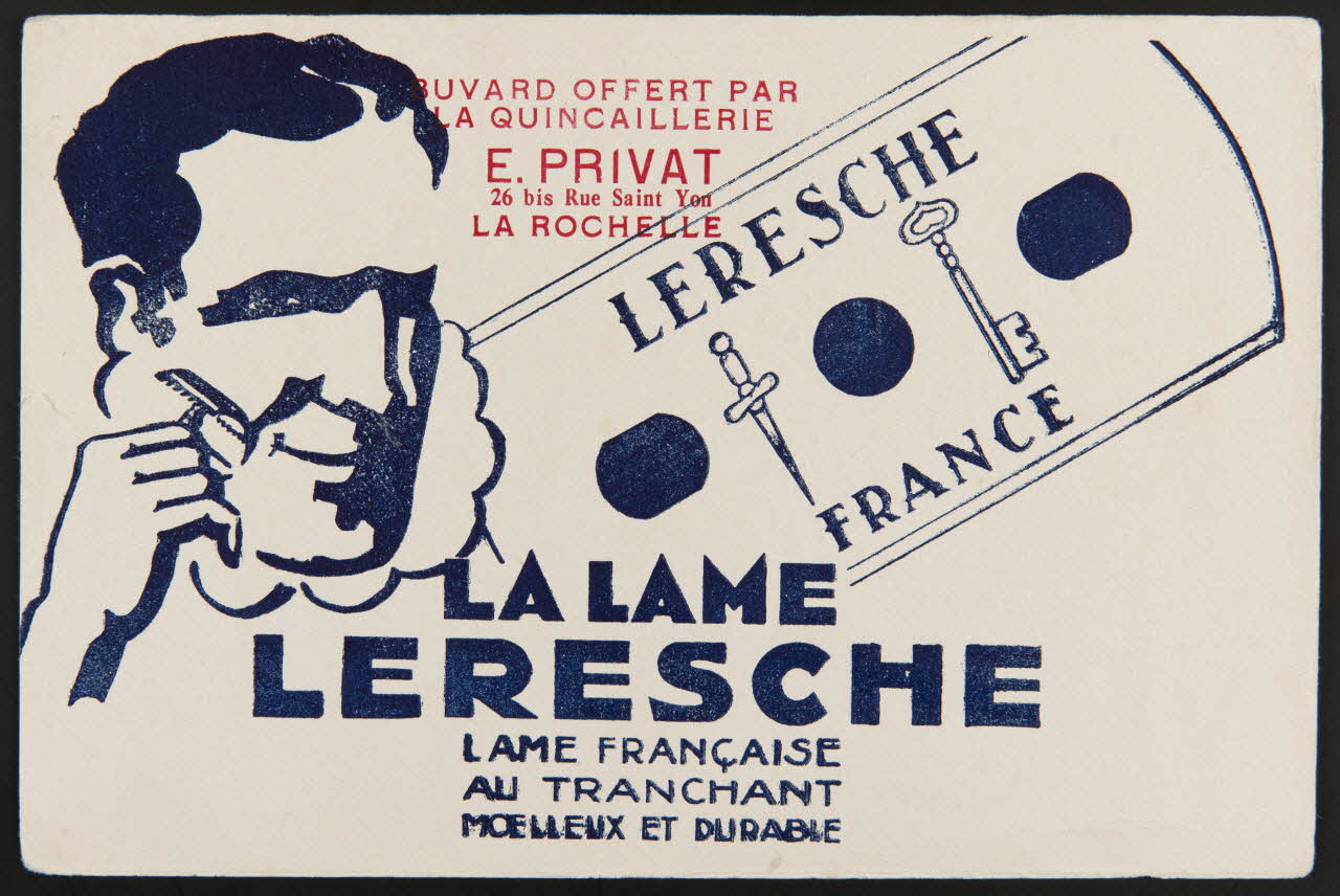 buvard publicitaire LA LAME  LERESCHE 1994.34.822 Photo