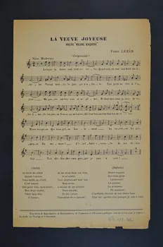 chanson petit format 1965.172.44  Photo Mucem