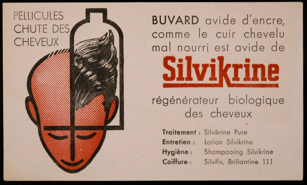 buvard publicitaire Silvikrine 1994.34.825 Photo