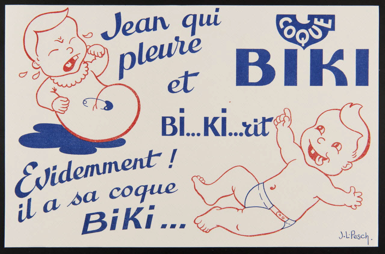 buvard publicitaire COQUE  BIKI 1994.34.830 Photo