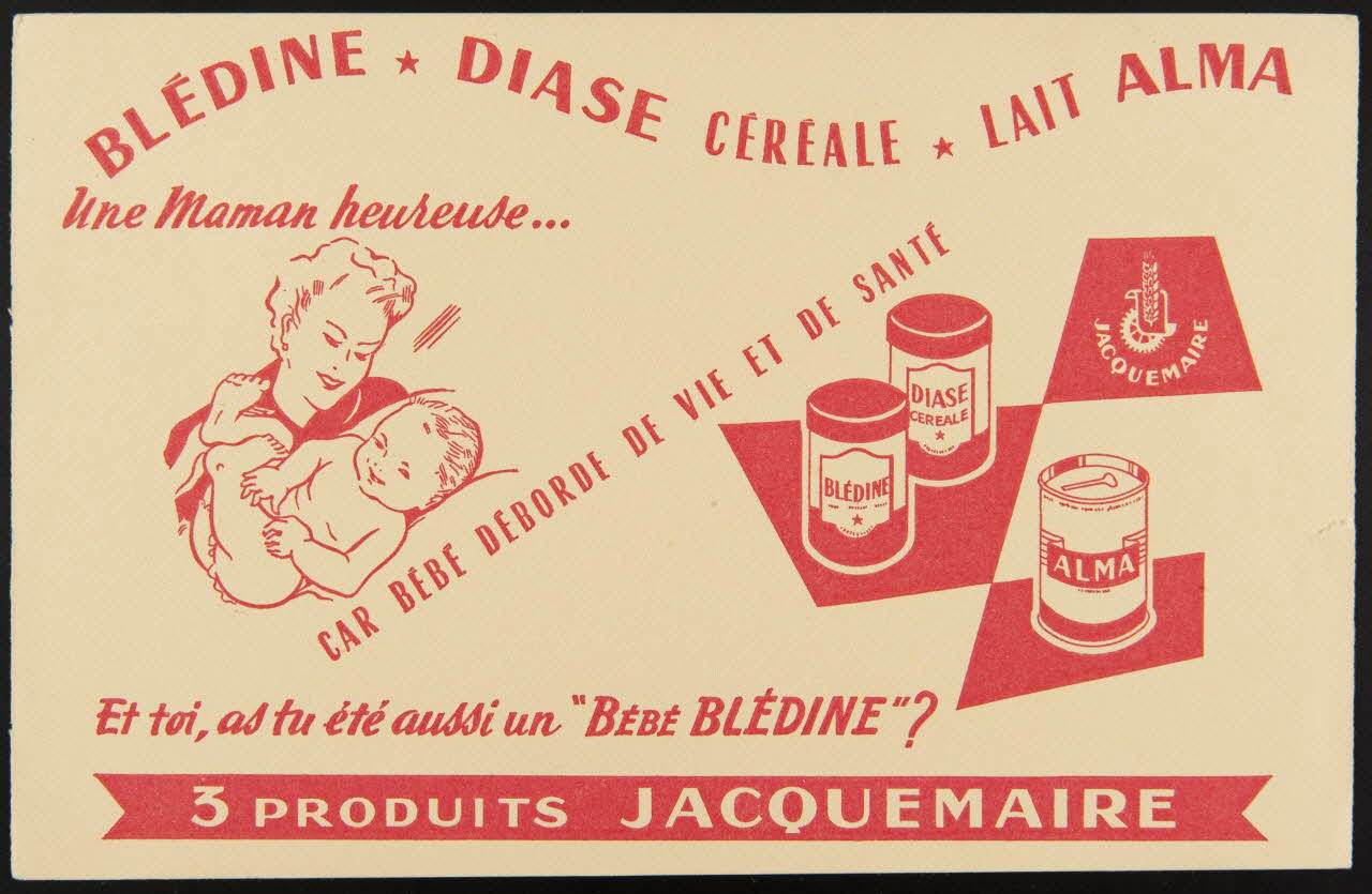 buvard publicitaire 3 PRODUITS JACQUEMAIRE 1994.34.832 Photo