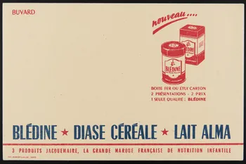 buvard publicitaire 3 PRODUITS JACQUEMAIRE 1994.34.833 Photo