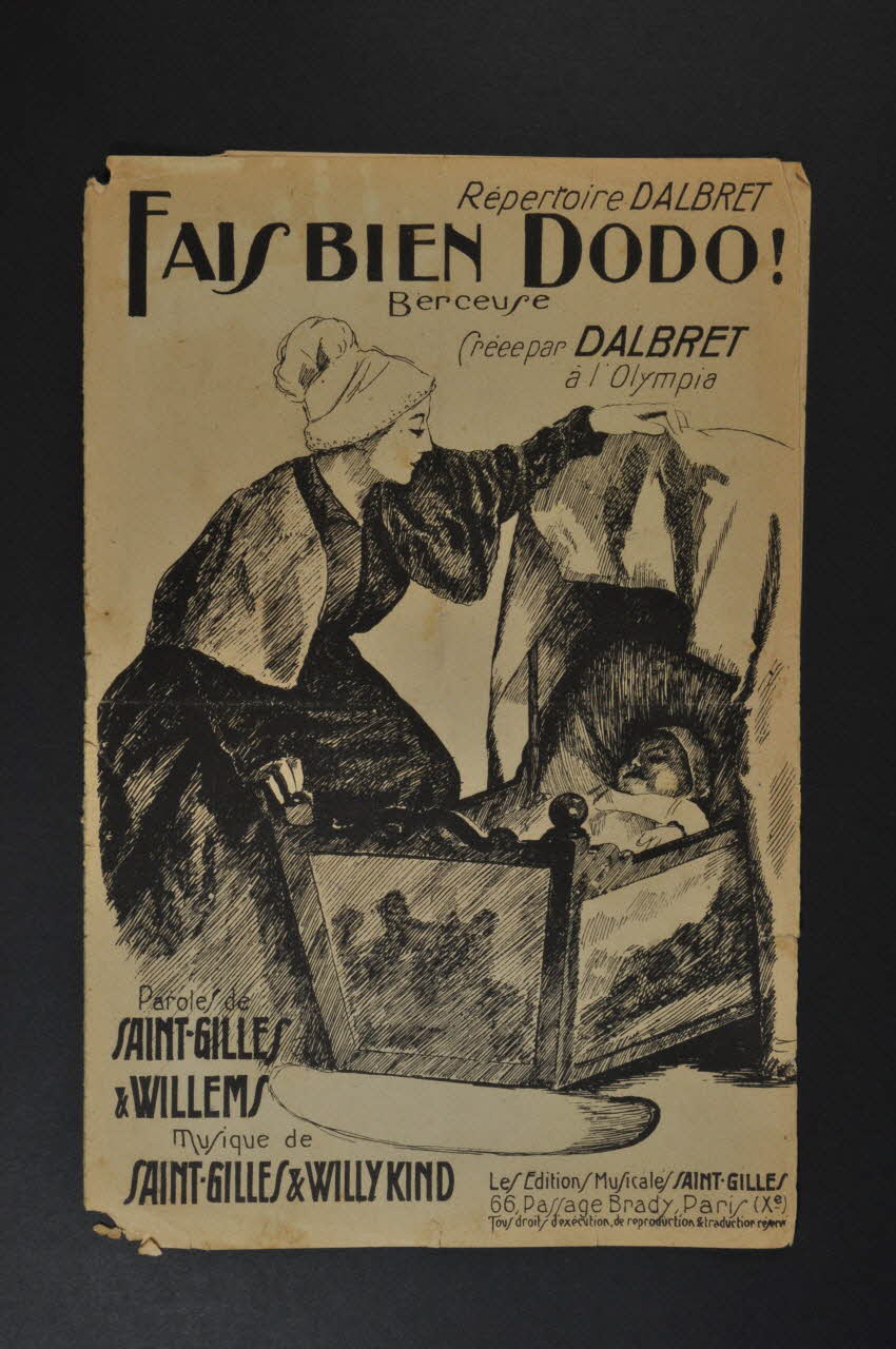 chanson petit format 1966.189.1 Photo Mucem