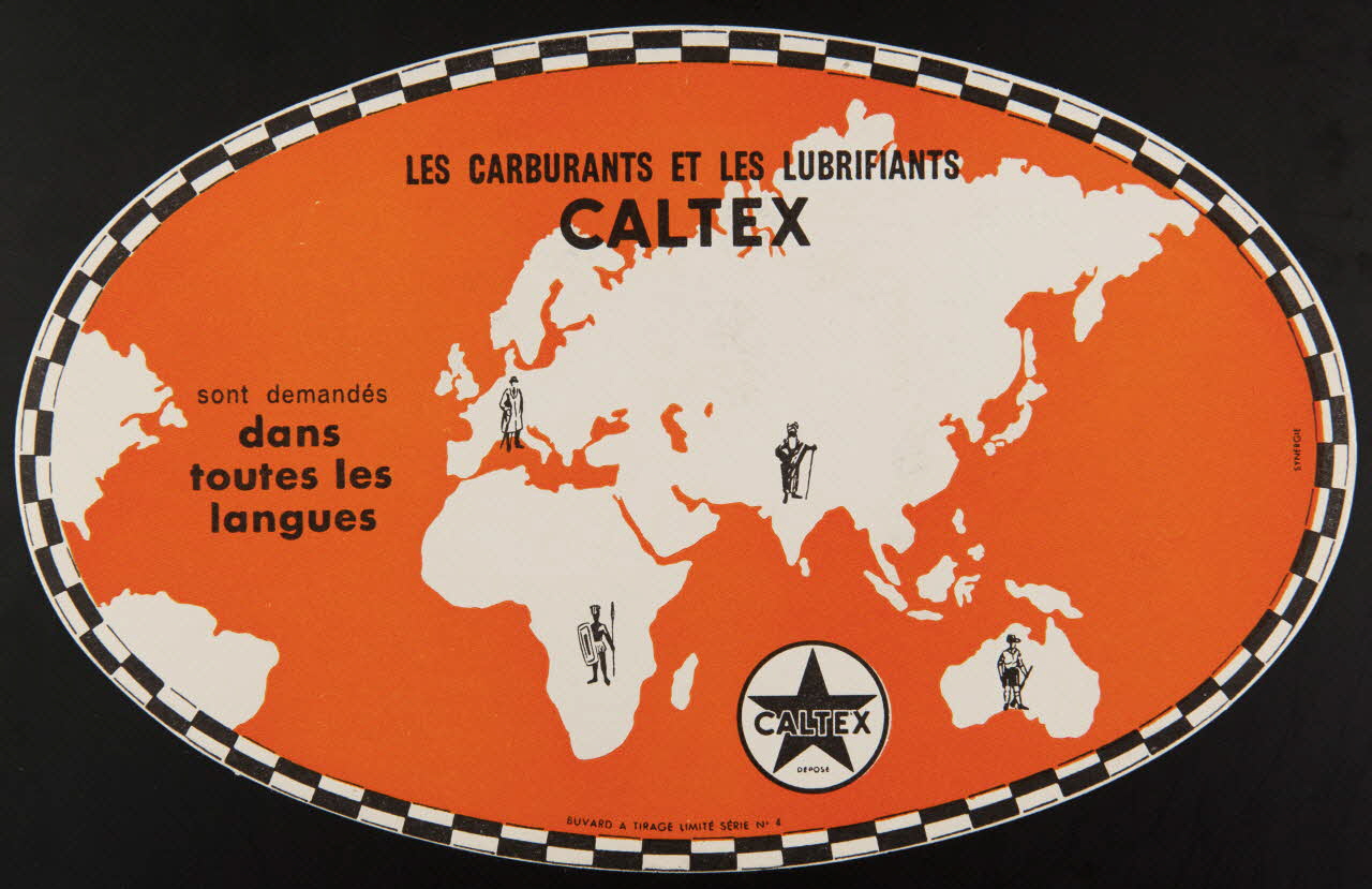 buvard publicitaire LES CARBURANTS ET LES LUBRIFIANTS  CALTEX 1994.34.846 Photo