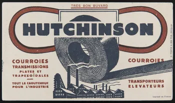 buvard publicitaire HUTCHINSON 1994.34.864 Photo