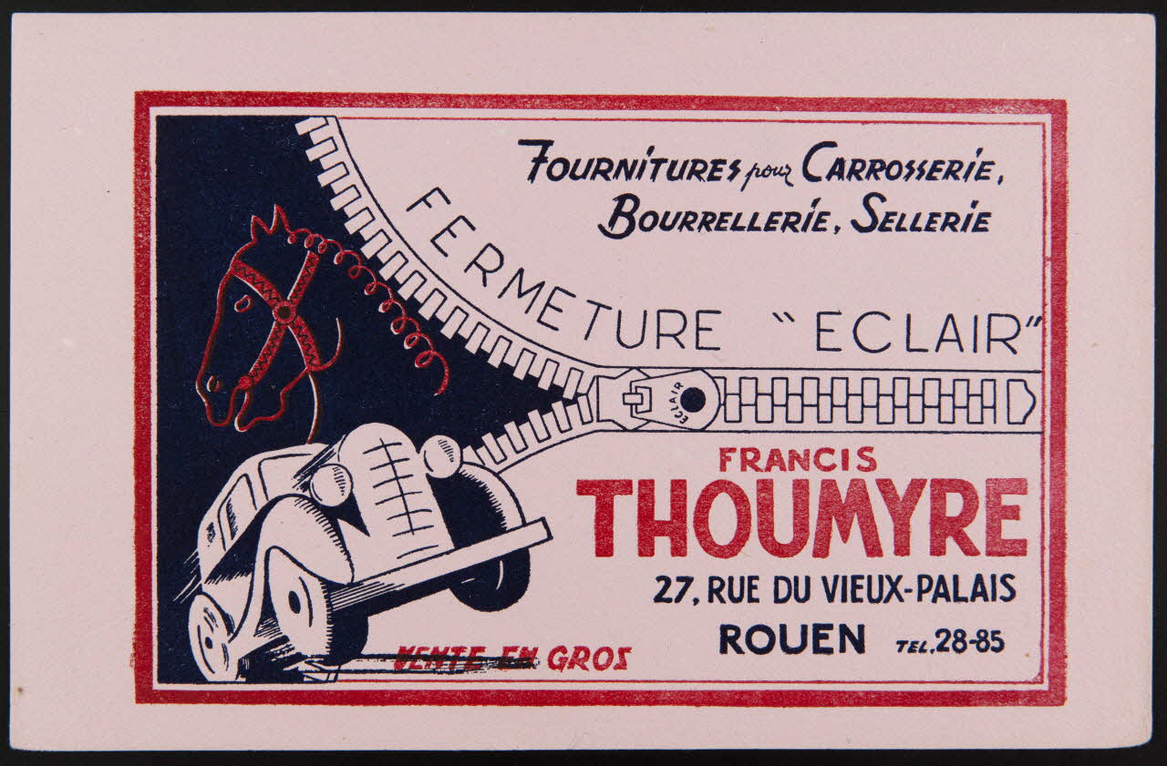 buvard publicitaire FRANCIS  THOUMYRE 1994.34.866 Photo