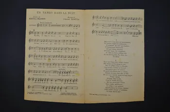 Marcel Bertal ; Vincent Scotto ; Louis Maubon ; Gaby Montbreuse chanson petit format Île-de-France, France 1919 1966.189.105 Photo Mucem