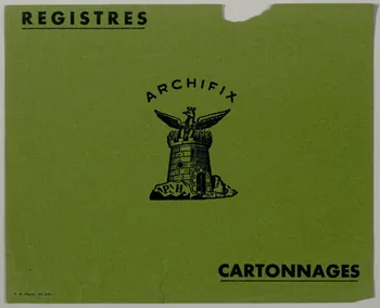buvard publicitaire ARCHIFIX 1994.34.915 Photo