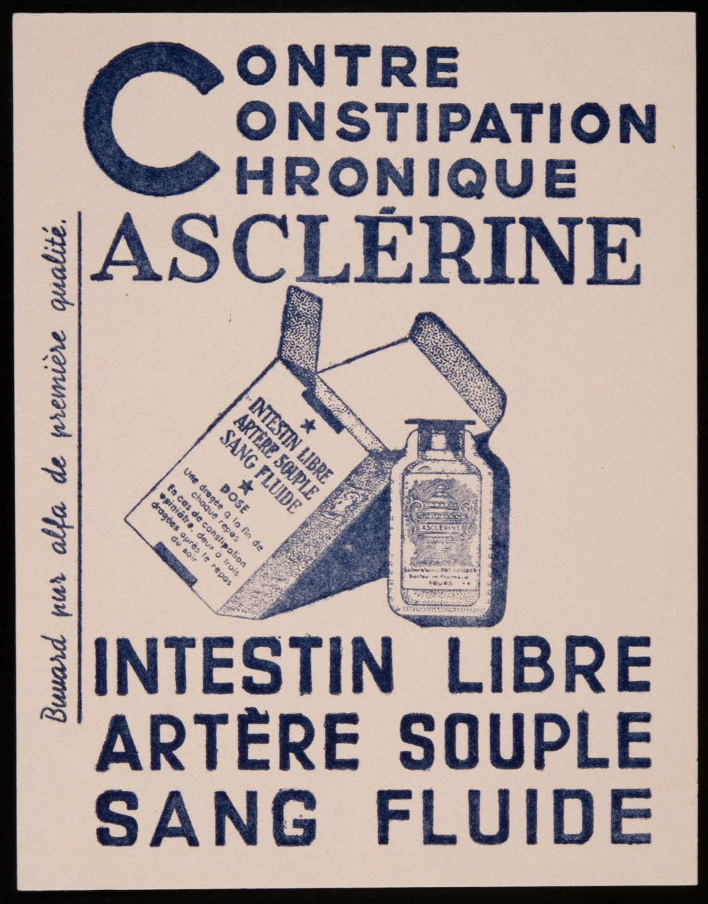 buvard publicitaire ASCLERINE 1994.34.916 Photo