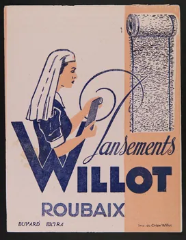 buvard publicitaire Pansements  WILLOT 1994.34.932 Photo