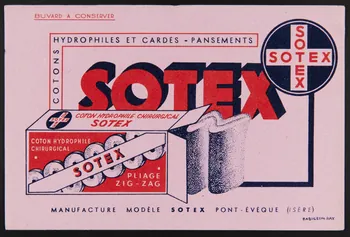 buvard publicitaire SOTEX 1994.34.934 Photo