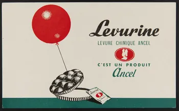 buvard publicitaire Levurine 1994.34.949 Photo