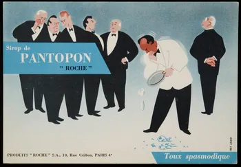 buvard publicitaire Sirop de  PANTOPON 1994.34.966  Photo