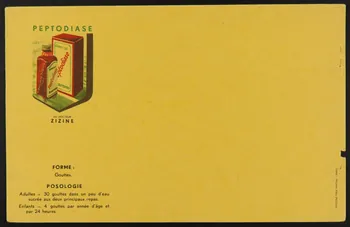 buvard publicitaire PEPTODIASE 1994.34.970  Photo