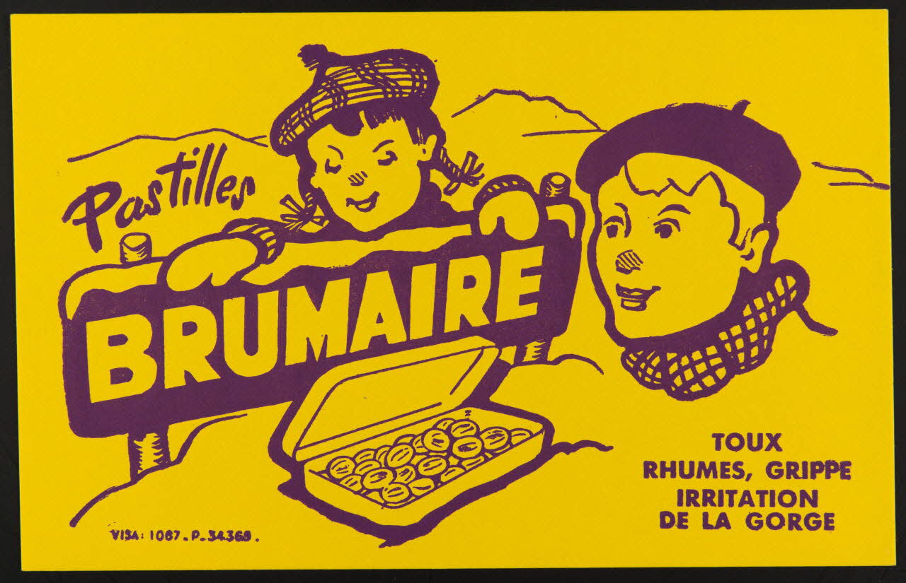 buvard publicitaire Pastilles  BRUMAIRE 1994.34.972 Photo
