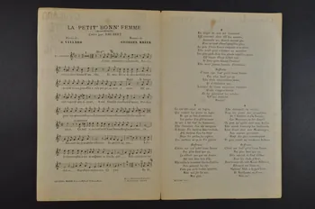 chanson petit format 1965.172.51  Photo Mucem