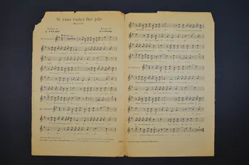 Edgard Favart ; Pierre Codini chanson petit format Île-de-France, France 1914 1966.189.133 Photo Mucem