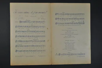 Henri Dickson ; Raoul Le Peltier ; Georges Vorelli ; H. Delormel chanson petit format Île-de-France, France 1911 1965.172.6 Photo Mucem
