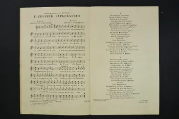 Eugène Christien ; Henri Christiné ; Gelas ; Dranem ; E. Gaudet chanson petit format Île-de-France, France 1908 1965.172.62  Photo Mucem