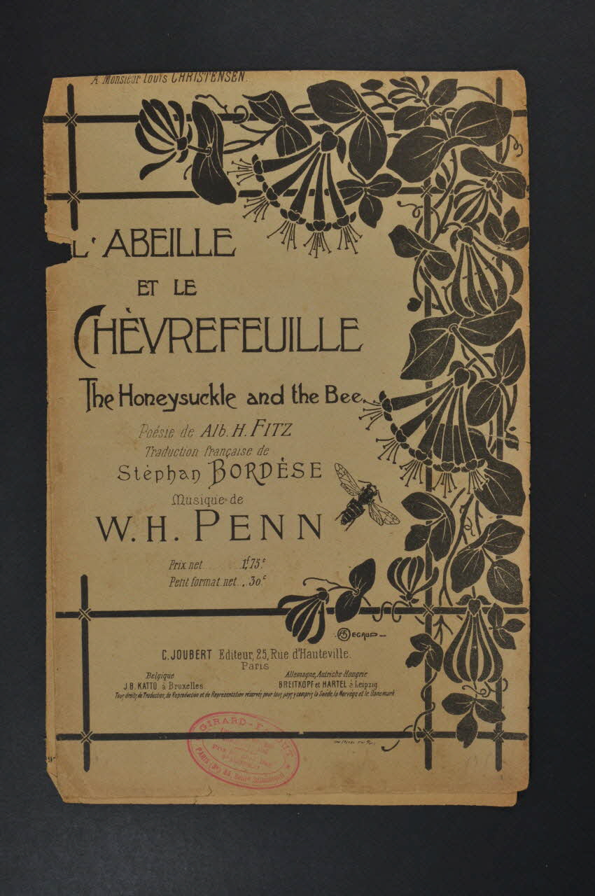 chanson petit format 1966.189.38 Photo Mucem