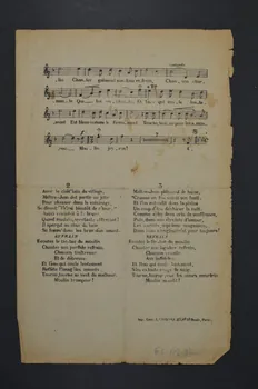 chanson petit format 1965.172.82 Photo Mucem