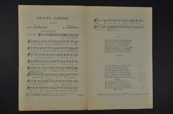 chanson petit format 1965.172.89 Photo Mucem
