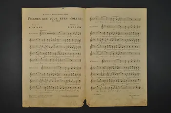 Edgard Favart ; Pierre Codini chanson petit format Île-de-France, France 1912 1965.175.101  Photo Mucem