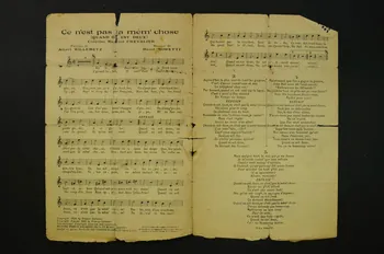 Albert Willemetz ; Raoul Moretti ; Maurice Chevalier ; Francis F. Salabert chanson petit format Île-de-France, France 1924 1966.189.59 Photo Mucem