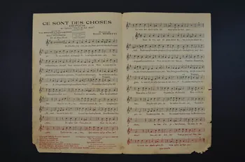 Yves Mirande ; Raoul Moretti ; Davia ; Salabert chanson petit format Île-de-France, France 1924 1965.175.103 Photo Mucem