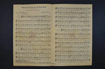 Yves Mirande ; Maurice Yvain ; Albert Willemetz ; Salabert chanson petit format Île-de-France, France 1922 1965.175.108 Photo Mucem