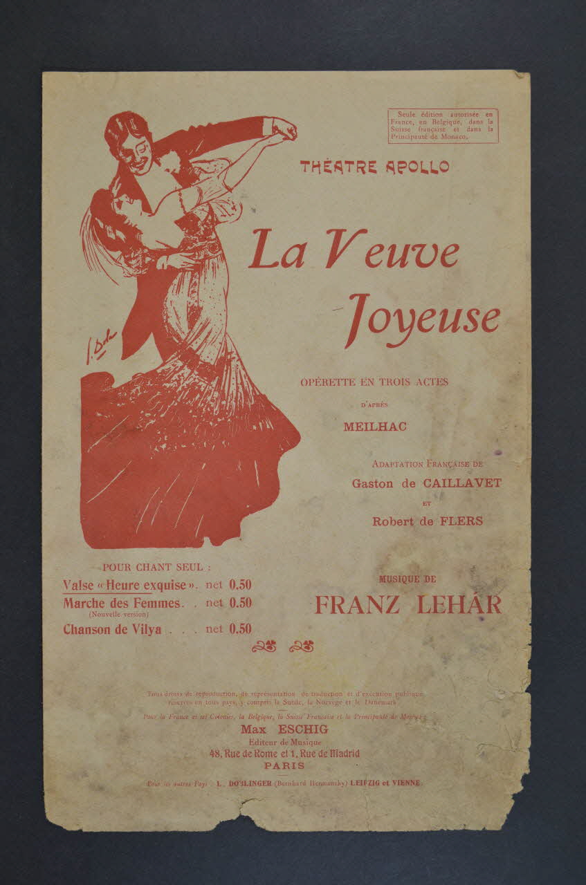 chanson petit format 1965.175.112 Photo Mucem