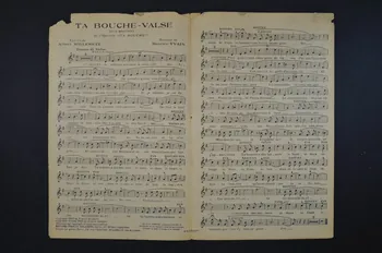 Maurice Yvain ; Yves Mirande ; Albert Willemetz ; Francis F. Salabert chanson petit format Île-de-France, France 1922 1965.175.113 Photo Mucem