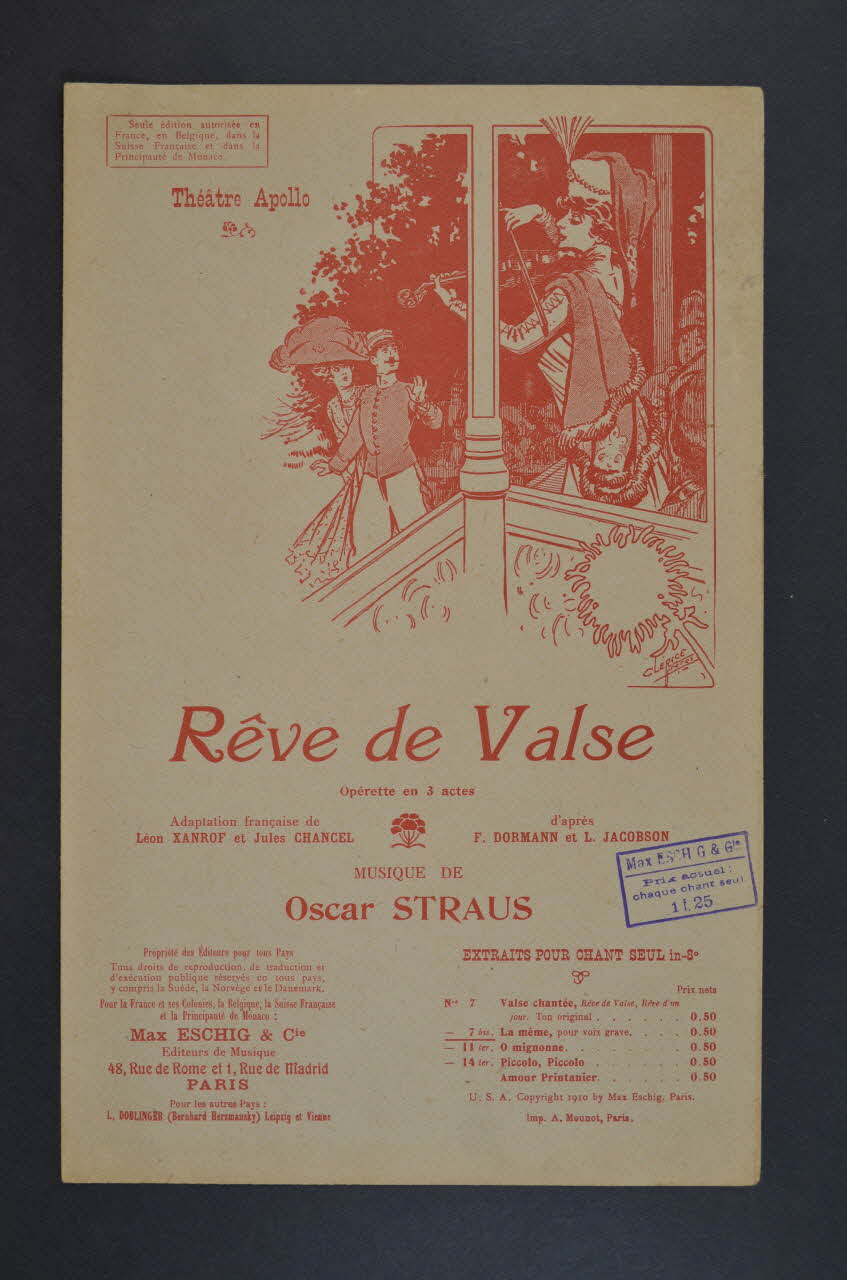 chanson petit format 1965.175.115 Photo Mucem