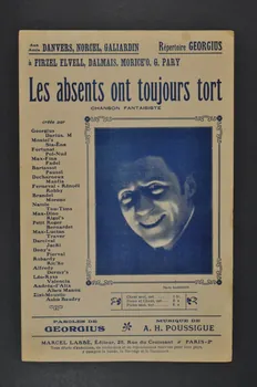 chanson petit format 1966.189.78  Photo Mucem