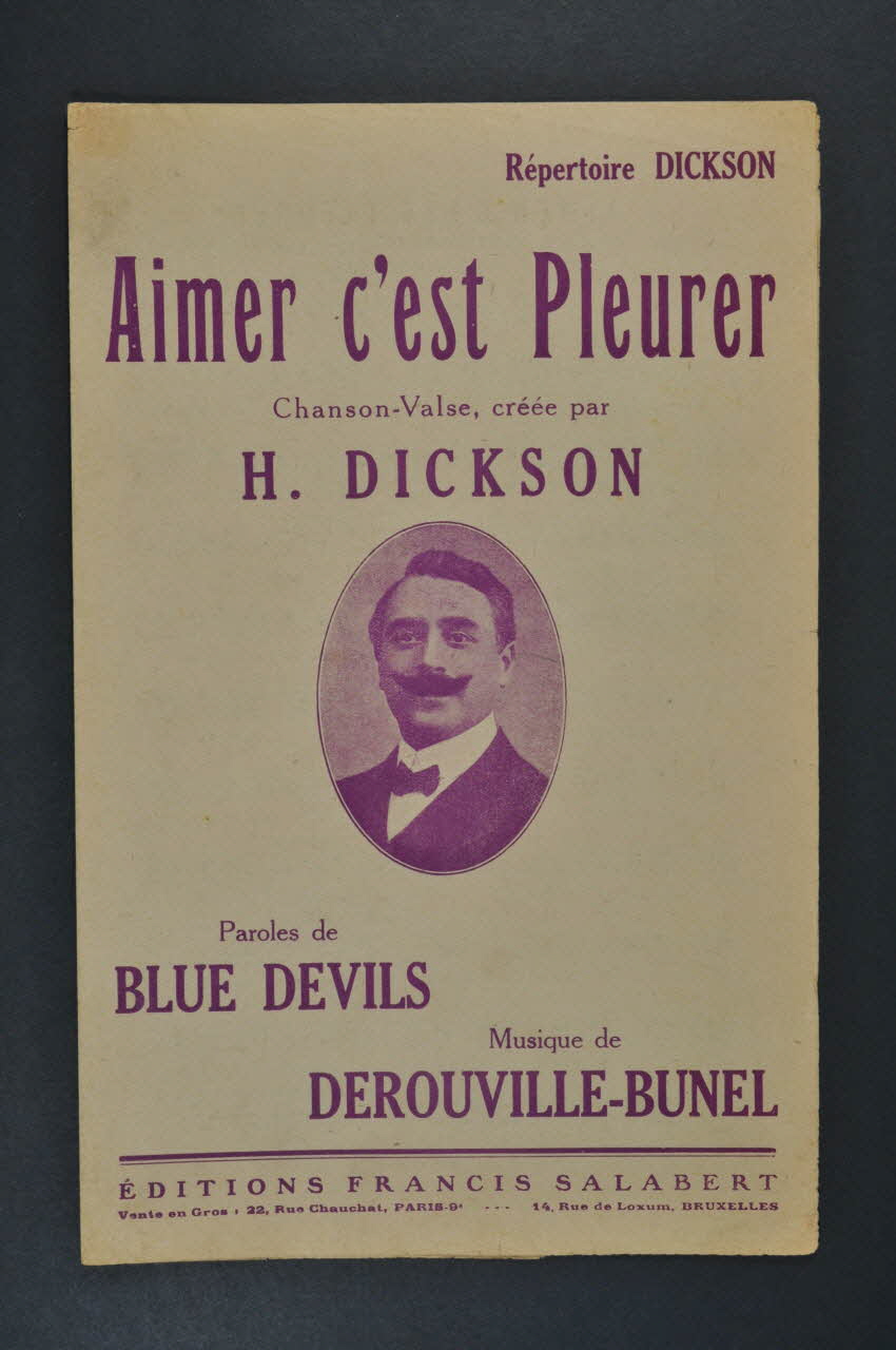 chanson petit format 1965.175.121 Photo Mucem