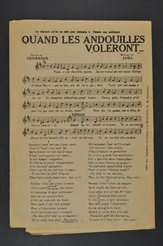 chanson petit format 1966.189.82 Photo Mucem