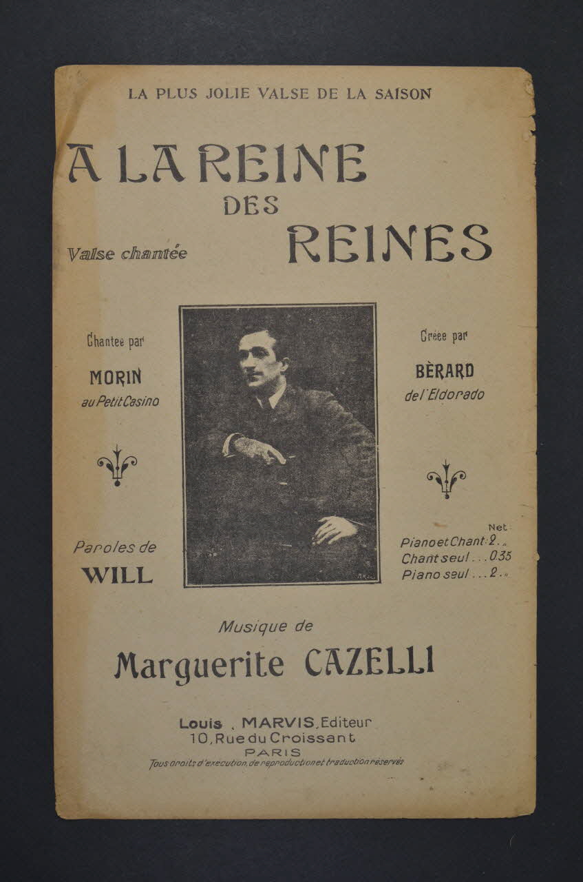 chanson petit format 1965.175.126 Photo Mucem