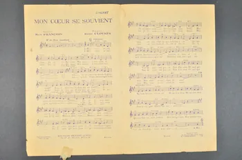 chanson petit format 1966.189.88 Photo Mucem