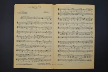 Maurice De Féraudy ; Fermo Dante Marchetti chanson petit format Île-de-France, France 1908 1965.175.15  Photo Mucem